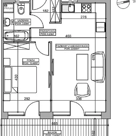 Apartament Apartament Nad Bałtykiem Elements Dziwnów